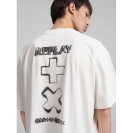 Снимка на REPLAY МЪЖКА БЛУЗА CREW-NECK T-SHIRT WITH REPLAY X MARTIN GARRIX LOGOS В БЯЛО 3