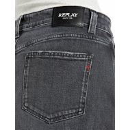 Снимка на REPLAY ДАМСКА MIDI ПОЛА ОТ ДЕНИМ 11 OZ BLACK OD COMFORT DENIM В ТЪМНОСИВО 4