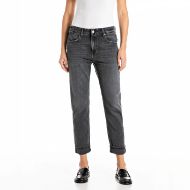 Снимка на REPLAY ДАМСКИ MARTY BOY-FIT ДЕНИМ 11 OZ BLACK OD COMFORT DENIM В ТЪМНОСИВО 1