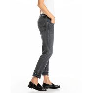 Снимка на REPLAY ДАМСКИ MARTY BOY-FIT ДЕНИМ 11 OZ BLACK OD COMFORT DENIM В ТЪМНОСИВО 2