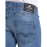 Снимка на REPLAY МЪЖКИ GROVER STRAIGHT-FIT ДЕНИМ 12 OZ MID BLUE POWER STRETCH DENIM В СИНЬО 8
