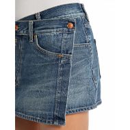 Снимка на REPLAY ДАМСКА MINI ПОЛА ОТ ДЕНИМ 11 OZ INDIGO COTTON DENIM В ТЪМНОСИНЬО 7