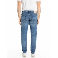 Снимка на REPLAY МЪЖКИ ANBASS SLIM-FIT ДЕНИМ 10.5 OZ DARK INDIGO SUPER STRETCH DENIM В СИНЬО 3