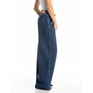 Снимка на REPLAY ДАМСКИ WIDE LEG ПАНТАЛОН ОТ ДЕНИМ В ТЪМНОСИНЬО 2