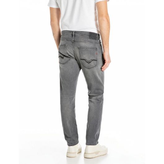 Показвай детайлите за REPLAY МЪЖКИ WILLBI REGULAR-FIT ДЕНИМ 12 OZ BLACK OD DENIM В СИВО 3 - FanPoint Снимка на REPLAY МЪЖКИ WILLBI REGULAR-FIT ДЕНИМ 12 OZ BLACK OD DENIM В СИВО 3