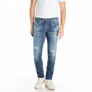 Снимка на REPLAY МЪЖКИ WILLBI REGULAR-FIT ДЕНИМ 12 OZ DEEP BLUE POWER STRETCH DENIM В СИНЬО 1