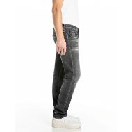 Снимка на REPLAY МЪЖКИ ANBASS SLIM-FIT ДЕНИМ 12 OZ WHITE WEFT BLACK POWER STR. DENIM В ТЪМНОСИВО 2