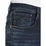 Снимка на REPLAY МЪЖКИ ANBASS SLIM-FIT ДЕНИМ 10.5 OZ BLUE/BLACK STRETCH DENIM В ТЪМНОСИНЬО 7