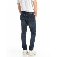 Снимка на REPLAY МЪЖКИ ANBASS SLIM-FIT ДЕНИМ 10.5 OZ BLUE/BLACK STRETCH DENIM В ТЪМНОСИНЬО 3