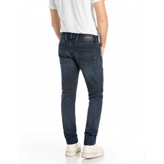 Показвай детайлите за REPLAY МЪЖКИ ANBASS SLIM-FIT ДЕНИМ 10.5 OZ BLUE/BLACK STRETCH DENIM В ТЪМНОСИНЬО 3 - FanPoint 3 - FanPoint Снимка на REPLAY МЪЖКИ ANBASS SLIM-FIT ДЕНИМ 10.5 OZ BLUE/BLACK STRETCH DENIM В ТЪМНОСИНЬО 3 3