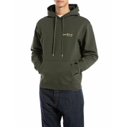 Показвай детайлите за REPLAY МЪЖКИ СУИТШЪРТ ORGANIC COTTON HOODY В ЗЕЛЕНО 1 - FanPoint Снимка на REPLAY МЪЖКИ СУИТШЪРТ ORGANIC COTTON HOODY В ЗЕЛЕНО 1