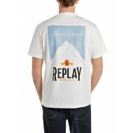 Снимка на REPLAY МЪЖКА БЛУЗА ОТ ПАМУК С ПРИНТ REPLAY GRAND HOTEL В БЯЛО 2