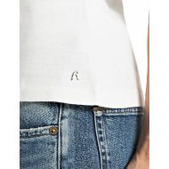 Снимка на REPLAY ДАМСКА SLIM-FIT БЛУЗА ОТ ПЛЪТЕН ПАМУК В БЯЛО 5