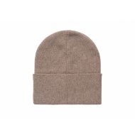 Picture of REPLAY UNISEX COTTON ACRYLIC BEANIE IN TAUPE GRAY 2