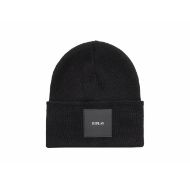 Picture of REPLAY UNISEX COTTON ACRYLIC BEANIE IN BLACK 1