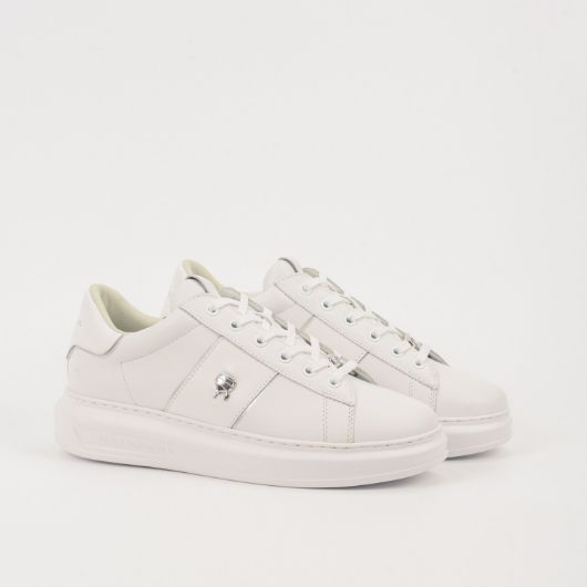 Show details for KARL LAGERFELD MEN'S KAPRI IKONIK PIN LO LACE IN WHITE 2 - FanPoint Picture of KARL LAGERFELD MEN'S KAPRI IKONIK PIN LO LACE IN WHITE 2