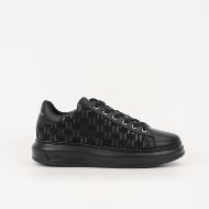 Picture of KARL LAGERFELD MEN'S KAPRI DUALTONE MG LO LACE IN BLACK CANVAS 1