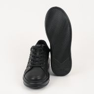 Picture of KARL LAGERFELD MEN'S KAPRI DUALTONE MG LO LACE IN BLACK CANVAS 5