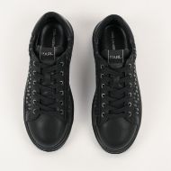 Picture of KARL LAGERFELD MEN'S KAPRI DUALTONE MG LO LACE IN BLACK CANVAS 3