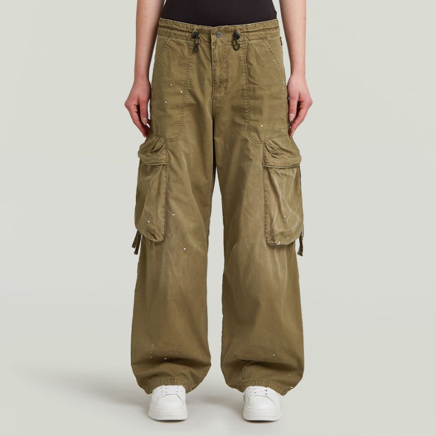 Снимка на G-STAR ДАМСКИ ПАНТАЛОН BALLOON CARGO PANTS В ЗЕЛЕНО