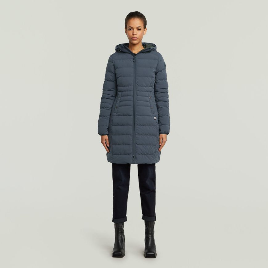 Снимка на G-STAR ДАМСКО ЯКЕ FOUNDATION PADDED LONG JACKET В ТЪМНОСИНЬО