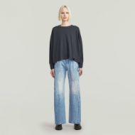 Снимка на G-STAR ДАМСКИ ТОП A LINE OVERSIZED В ТЪМНОСИНЬО 5