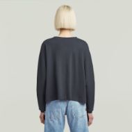 Снимка на G-STAR ДАМСКИ ТОП A LINE OVERSIZED В ТЪМНОСИНЬО 2