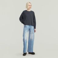 Снимка на G-STAR ДАМСКИ ТОП A LINE OVERSIZED В ТЪМНОСИНЬО 3