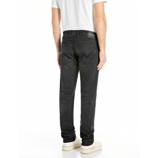 Показвай детайлите за REPLAY МЪЖКИ GROVER STRAIGHT-FIT ДЕНИМ 10.5 OZ BLACK OD STRETCH DENIM В ЧЕРНО 3 - FanPoint 3 - FanPoint Снимка на REPLAY МЪЖКИ GROVER STRAIGHT-FIT ДЕНИМ 10.5 OZ BLACK OD STRETCH DENIM В ЧЕРНО 3 3
