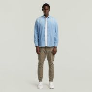 Picture of G-STAR MEN'S CLEAN SLIM SHIRT IN BLUE 5