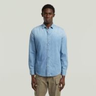 Picture of G-STAR MEN'S CLEAN SLIM SHIRT IN BLUE 1
