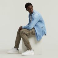 Picture of G-STAR MEN'S CLEAN SLIM SHIRT IN BLUE 3