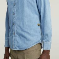 Picture of G-STAR MEN'S CLEAN SLIM SHIRT IN BLUE 4