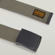 Picture of G-STAR MEN'S WEBBING BELT IN BLACK METAL/GS GREY 3