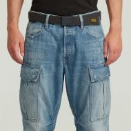 Picture of G-STAR MEN'S WEBBING BELT IN BLACK METAL/ASFALT 2