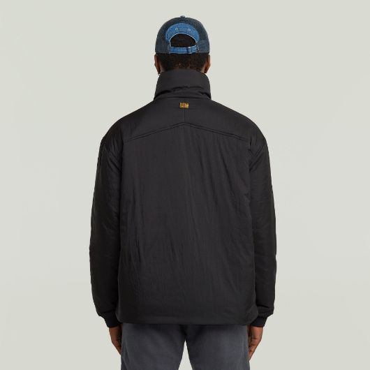 Show details for G-STAR MEN'S LIGHTWEIGHT CLOUD JACKET IN BLACK 2 - FanPoint Picture of G-STAR MEN'S LIGHTWEIGHT CLOUD JACKET IN BLACK 2