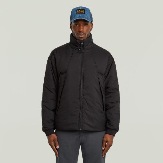Show details for G-STAR MEN'S LIGHTWEIGHT CLOUD JACKET IN BLACK 1 - FanPoint Picture of G-STAR MEN'S LIGHTWEIGHT CLOUD JACKET IN BLACK 1