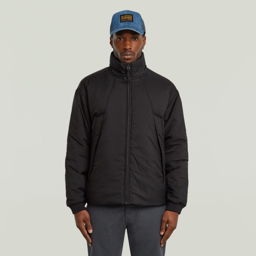Picture of G-STAR MEN'S LIGHTWEIGHT CLOUD JACKET IN BLACK