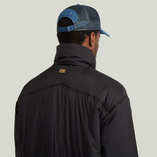 Show details for G-STAR MEN'S LIGHTWEIGHT CLOUD JACKET IN BLACK 3 - FanPoint Picture of G-STAR MEN'S LIGHTWEIGHT CLOUD JACKET IN BLACK 3