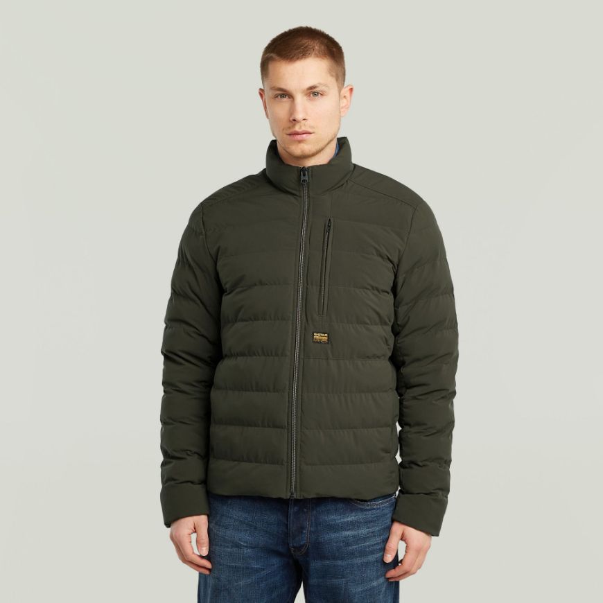 Picture of G-STAR MEN'S FOUNDATION LINER JACKET IN ASFALT