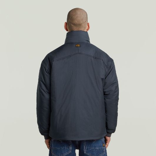 Show details for G-STAR MEN'S LIGHTWEIGHT CLOUD JACKET IN DARK BLUE 2 - FanPoint Picture of G-STAR MEN'S LIGHTWEIGHT CLOUD JACKET IN DARK BLUE 2
