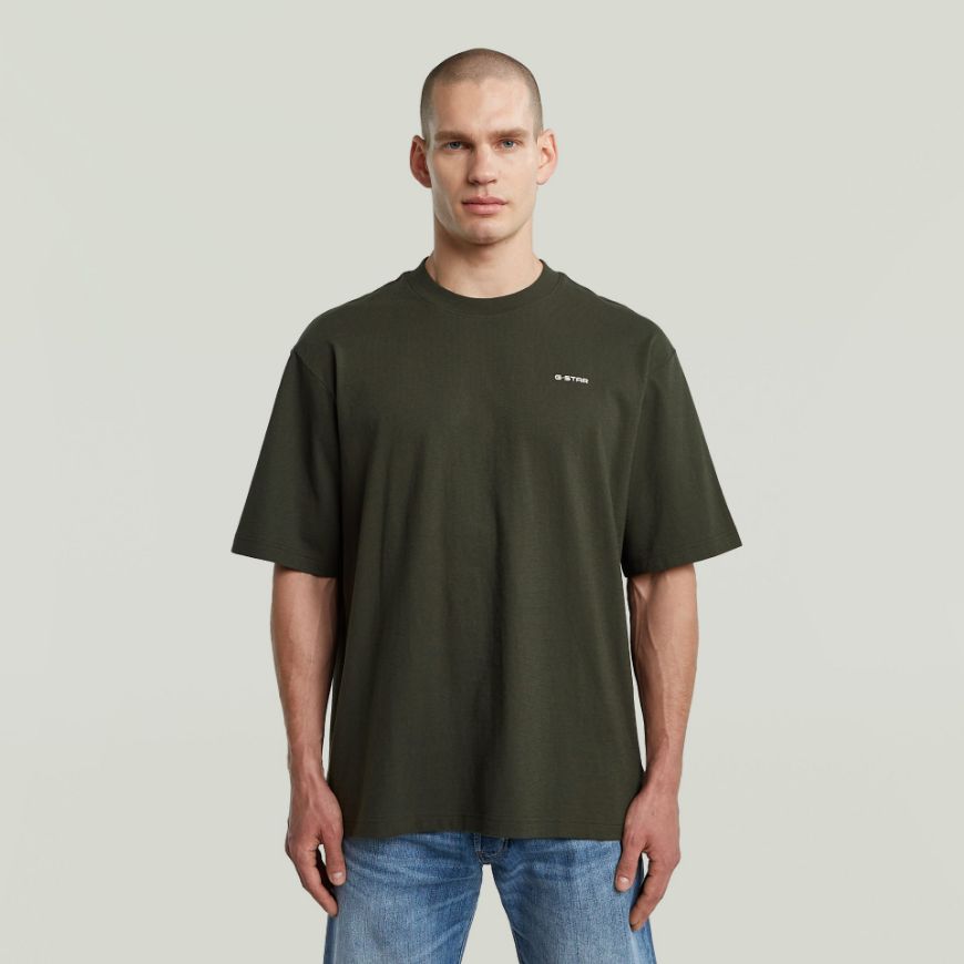 Picture of G-STAR MEN'S BOXY BASE T-SHIRT IN ASFALT