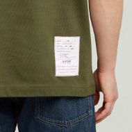 Picture of G-STAR MEN'S ARTIFACTS BOXY T-SHIRT IN GREEN 4