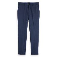Picture of SCOTCH&SODA MEN'S IRVING - YARN-DYED SLIM TAPERED TAILORED CHINO IN NAVY 1