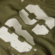 Picture of G-STAR MEN'S SPRAYED 89 BACK GR BOXY T-SHIRT IN GREEN 8