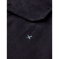Picture of SCOTCH&SODA MEN'S HARPER- GARMENT-DYED COTTON BLEND LOOSE TAPERED CARGO IN NAVY 3