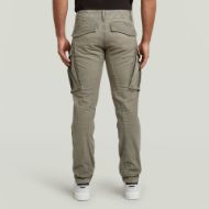 Picture of G-STAR MEN'S ROVIC ZIP 3D REGULAR TAPERED PANTS IN BROWN 2