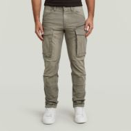 Picture of G-STAR MEN'S ROVIC ZIP 3D REGULAR TAPERED PANTS IN BROWN 1