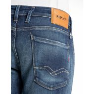 Снимка на REPLAY МЪЖКИ ANBASS SLIM-FIT ДЕНИМ 12 OZ DEEP BLUE POWER STRETCH DENIM В ТЪМНОСИНЬО 8