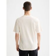 Picture of SCOTCH&SODA MEN'S RELAXED FIT SCOTCH & SODA LOGO T-SHIRT IN LIGHT BEIGE 5